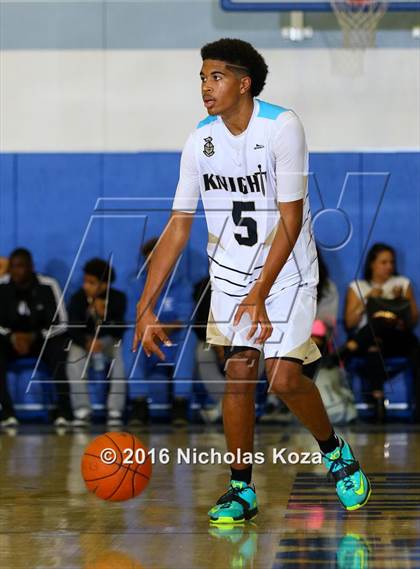 Thumbnail 2 in Chino Hills vs. Bishop Montgomery (Fairfax State Preview) photogallery.