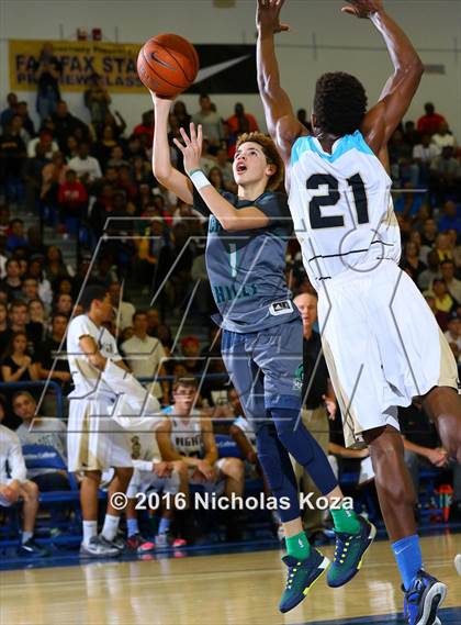 Thumbnail 3 in Chino Hills vs. Bishop Montgomery (Fairfax State Preview) photogallery.