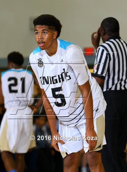 Thumbnail 2 in Chino Hills vs. Bishop Montgomery (Fairfax State Preview) photogallery.