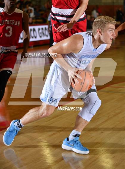 Thumbnail 2 in Orange Lutheran vs. Villa Park (Nike Extravaganza) photogallery.