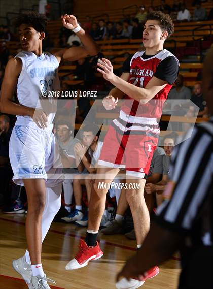 Thumbnail 3 in Orange Lutheran vs. Villa Park (Nike Extravaganza) photogallery.