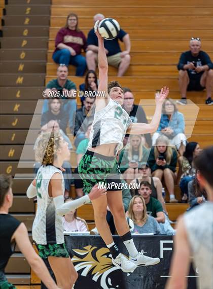 Thumbnail 3 in Zionsville vs. Fishers (IHSAA Peru Regional) photogallery.