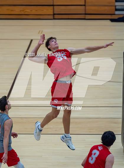 Thumbnail 3 in Zionsville vs. Fishers (IHSAA Peru Regional) photogallery.