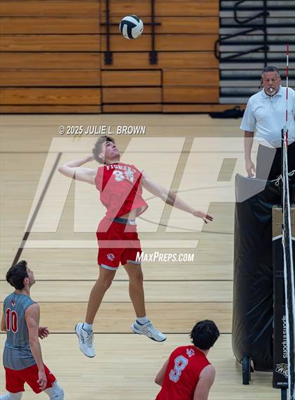 Thumbnail 2 in Zionsville vs. Fishers (IHSAA Peru Regional) photogallery.