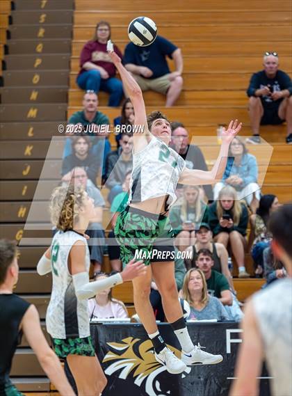 Thumbnail 2 in Zionsville vs. Fishers (IHSAA Peru Regional) photogallery.