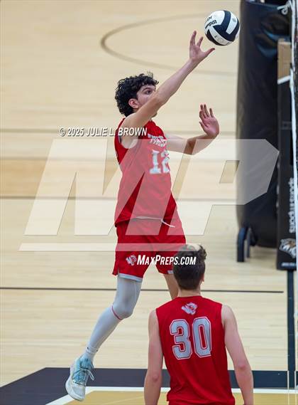 Thumbnail 3 in Zionsville vs. Fishers (IHSAA Peru Regional) photogallery.