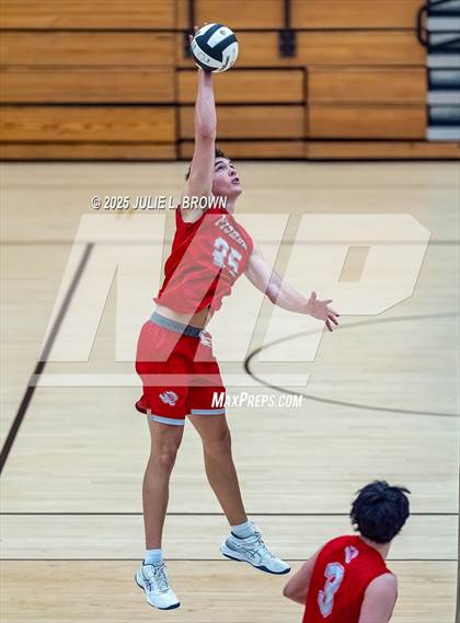 Thumbnail 3 in Zionsville vs. Fishers (IHSAA Peru Regional) photogallery.