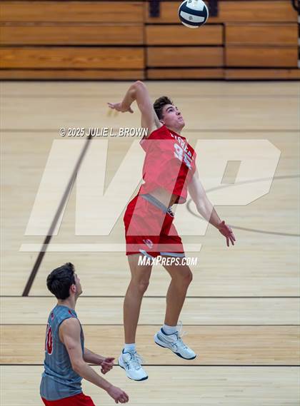 Thumbnail 3 in Zionsville vs. Fishers (IHSAA Peru Regional) photogallery.