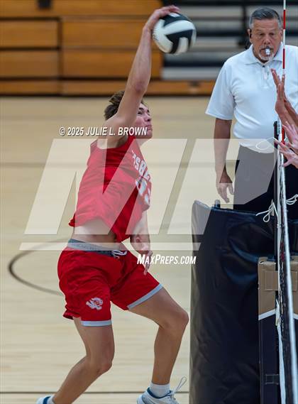 Thumbnail 3 in Zionsville vs. Fishers (IHSAA Peru Regional) photogallery.
