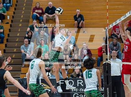 Thumbnail 3 in Zionsville vs. Fishers (IHSAA Peru Regional) photogallery.