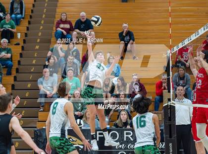 Thumbnail 2 in Zionsville vs. Fishers (IHSAA Peru Regional) photogallery.