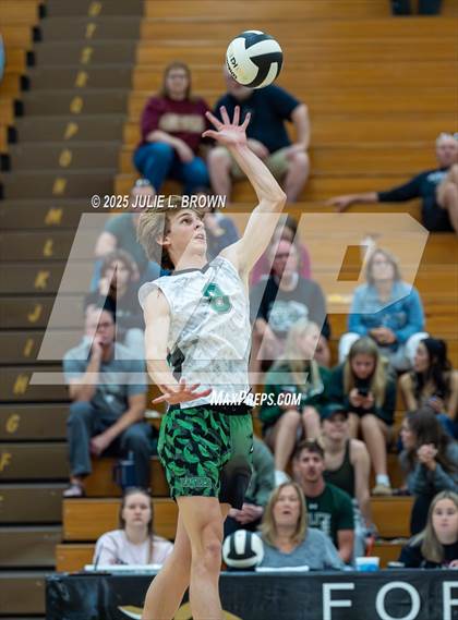Thumbnail 3 in Zionsville vs. Fishers (IHSAA Peru Regional) photogallery.
