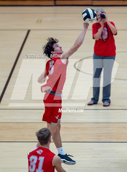 Thumbnail 2 in Zionsville vs. Fishers (IHSAA Peru Regional) photogallery.