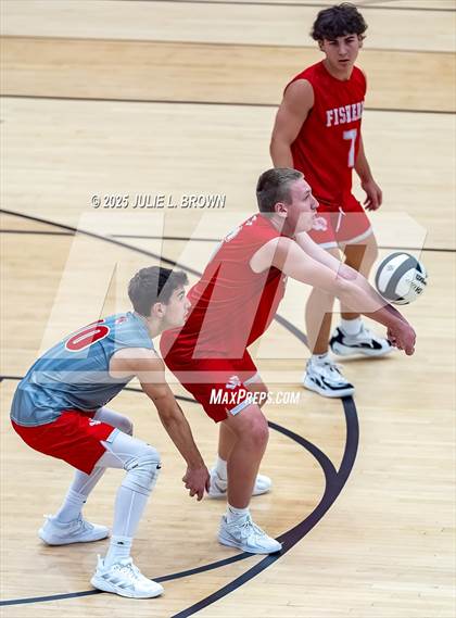 Thumbnail 2 in Zionsville vs. Fishers (IHSAA Peru Regional) photogallery.