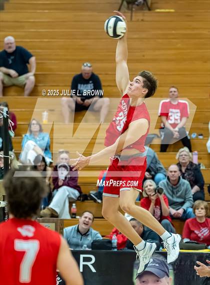 Thumbnail 1 in Zionsville vs. Fishers (IHSAA Peru Regional) photogallery.