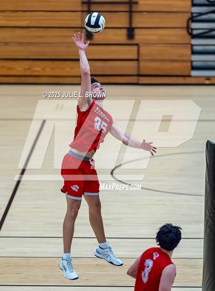 Thumbnail 2 in Zionsville vs. Fishers (IHSAA Peru Regional) photogallery.