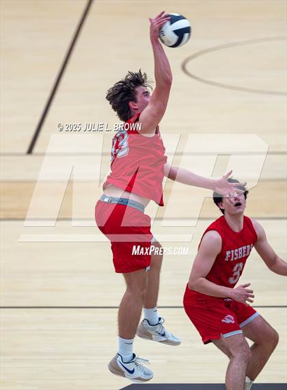 Thumbnail 2 in Zionsville vs. Fishers (IHSAA Peru Regional) photogallery.