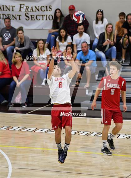 Thumbnail 2 in Harker vs. Carmel (CIF CCS D3 Championship) photogallery.