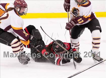 Thumbnail 1 in Eden Prairie vs Irondale (Schwan Super Rink) photogallery.