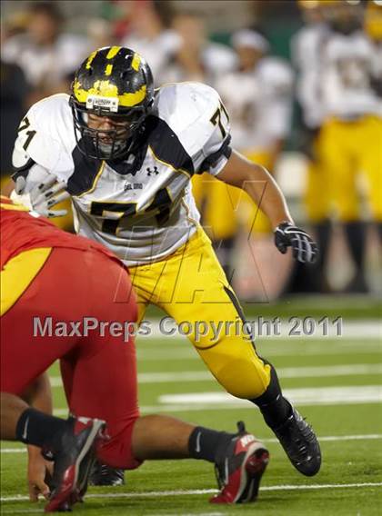 Thumbnail 3 in Del Oro vs. Oakdale (CIF SJS D3 Final) photogallery.