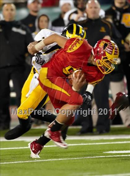 Thumbnail 3 in Del Oro vs. Oakdale (CIF SJS D3 Final) photogallery.