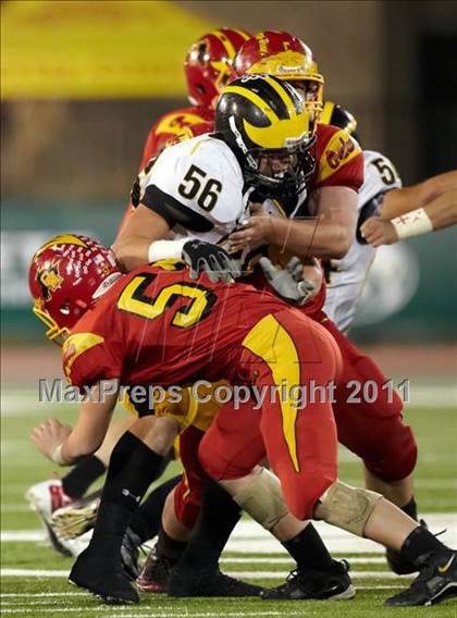 Thumbnail 3 in Del Oro vs. Oakdale (CIF SJS D3 Final) photogallery.