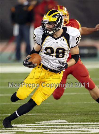 Thumbnail 2 in Del Oro vs. Oakdale (CIF SJS D3 Final) photogallery.