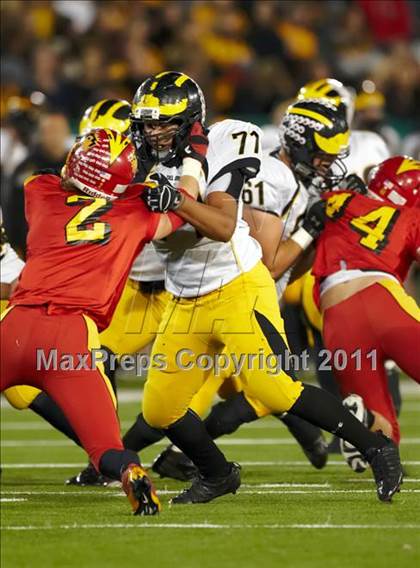 Thumbnail 3 in Del Oro vs. Oakdale (CIF SJS D3 Final) photogallery.
