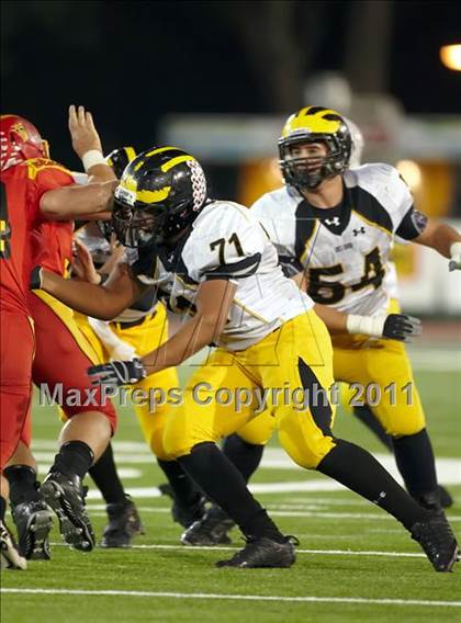 Thumbnail 3 in Del Oro vs. Oakdale (CIF SJS D3 Final) photogallery.