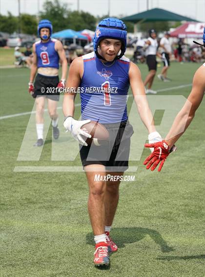 Thumbnail 3 in Midland Christian vs. Guyer (Texas State 7-on-7 Tournament) photogallery.