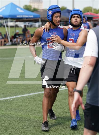 Thumbnail 2 in Midland Christian vs. Guyer (Texas State 7-on-7 Tournament) photogallery.
