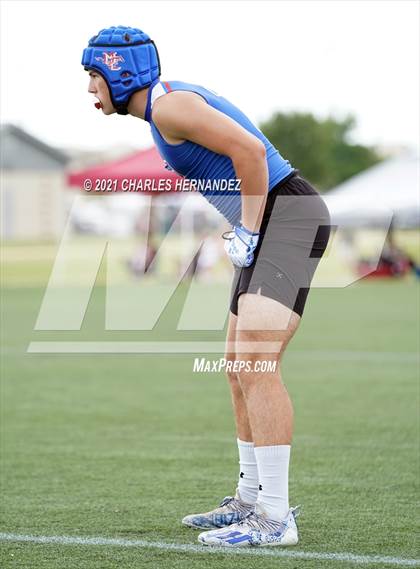 Thumbnail 1 in Midland Christian vs. Guyer (Texas State 7-on-7 Tournament) photogallery.