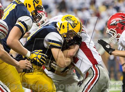 Thumbnail 3 in Ithaca vs Clinton (MHSAA Division 6 Final) photogallery.