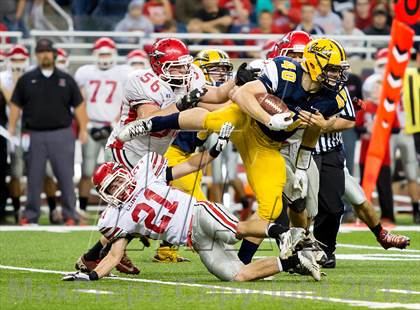 Thumbnail 2 in Ithaca vs Clinton (MHSAA Division 6 Final) photogallery.