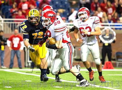 Thumbnail 2 in Ithaca vs Clinton (MHSAA Division 6 Final) photogallery.