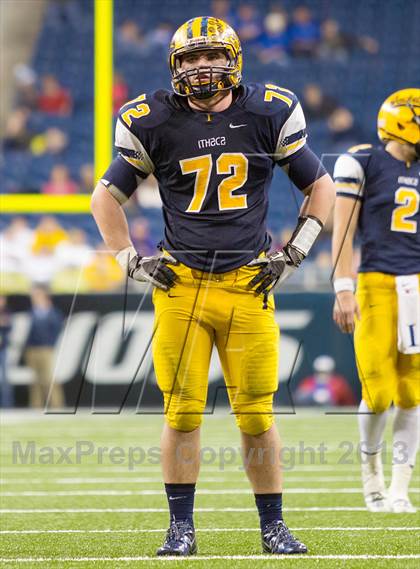 Thumbnail 2 in Ithaca vs Clinton (MHSAA Division 6 Final) photogallery.