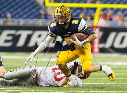 Thumbnail 2 in Ithaca vs Clinton (MHSAA Division 6 Final) photogallery.