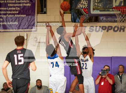 Thumbnail 1 in Trinity Christian vs. Garner Magnet (John Wall Holiday Invitational) photogallery.