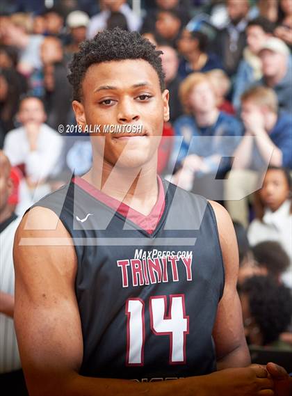 Thumbnail 2 in Trinity Christian vs. Garner Magnet (John Wall Holiday Invitational) photogallery.