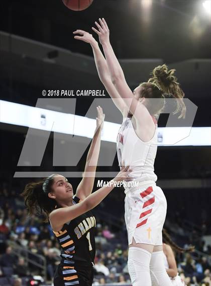 Thumbnail 3 in Seton Catholic vs Shadow Mountain (AIA 4A Semifinal) photogallery.
