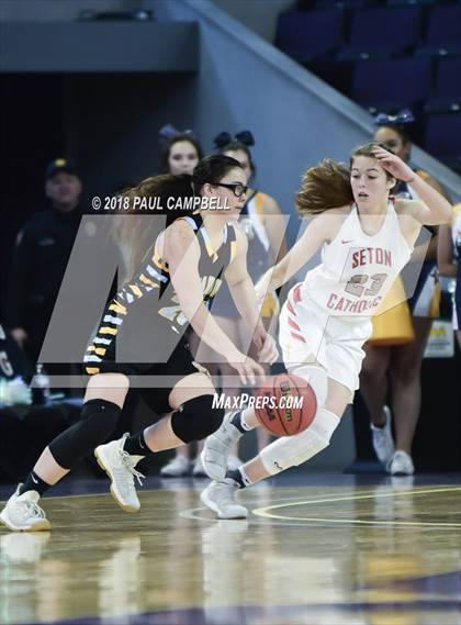 Thumbnail 2 in Seton Catholic vs Shadow Mountain (AIA 4A Semifinal) photogallery.