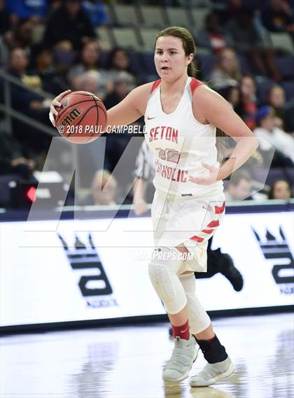 Thumbnail 3 in Seton Catholic vs Shadow Mountain (AIA 4A Semifinal) photogallery.