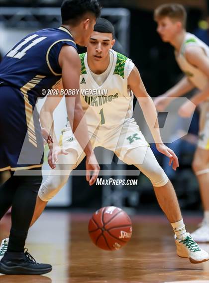 Thumbnail 3 in Delano vs. Kingsburg (CIF D4 Central Section Championship) photogallery.