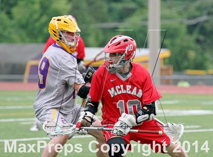 Thumbnail 2 in McLean@ Lake Braddock (VHSL 6A North 1st Round) photogallery.