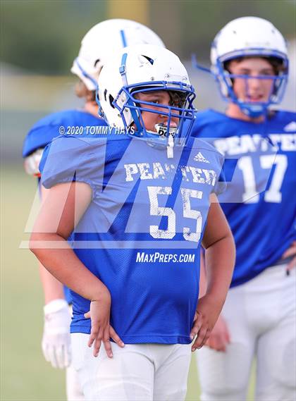 Thumbnail 2 in Peaster vs Chico (Scrimmage) photogallery.