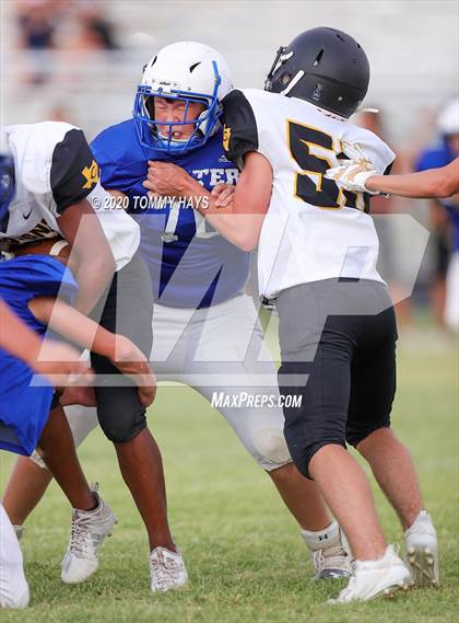 Thumbnail 1 in Peaster vs Chico (Scrimmage) photogallery.