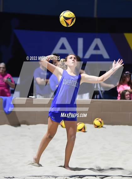 Thumbnail 1 in O'Connor vs. Xavier College Prep (Division I Final) photogallery.