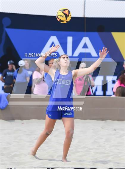Thumbnail 3 in O'Connor vs. Xavier College Prep (Division I Final) photogallery.