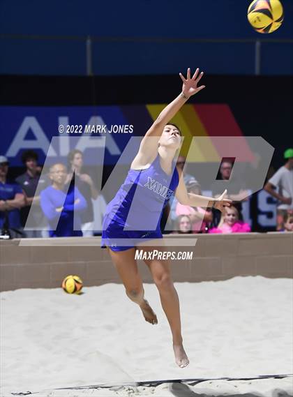 Thumbnail 2 in O'Connor vs. Xavier College Prep (Division I Final) photogallery.