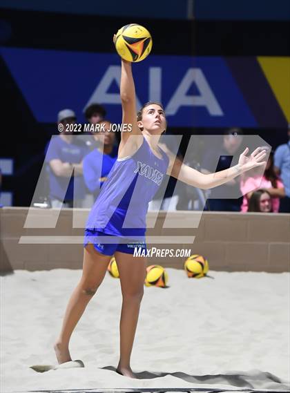 Thumbnail 2 in O'Connor vs. Xavier College Prep (Division I Final) photogallery.